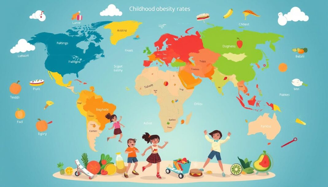 Childhood Obesity Rates Increase Globally