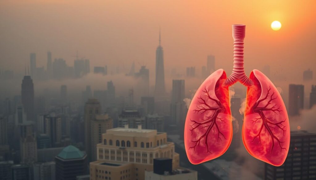 effects of urban air pollution on asthma